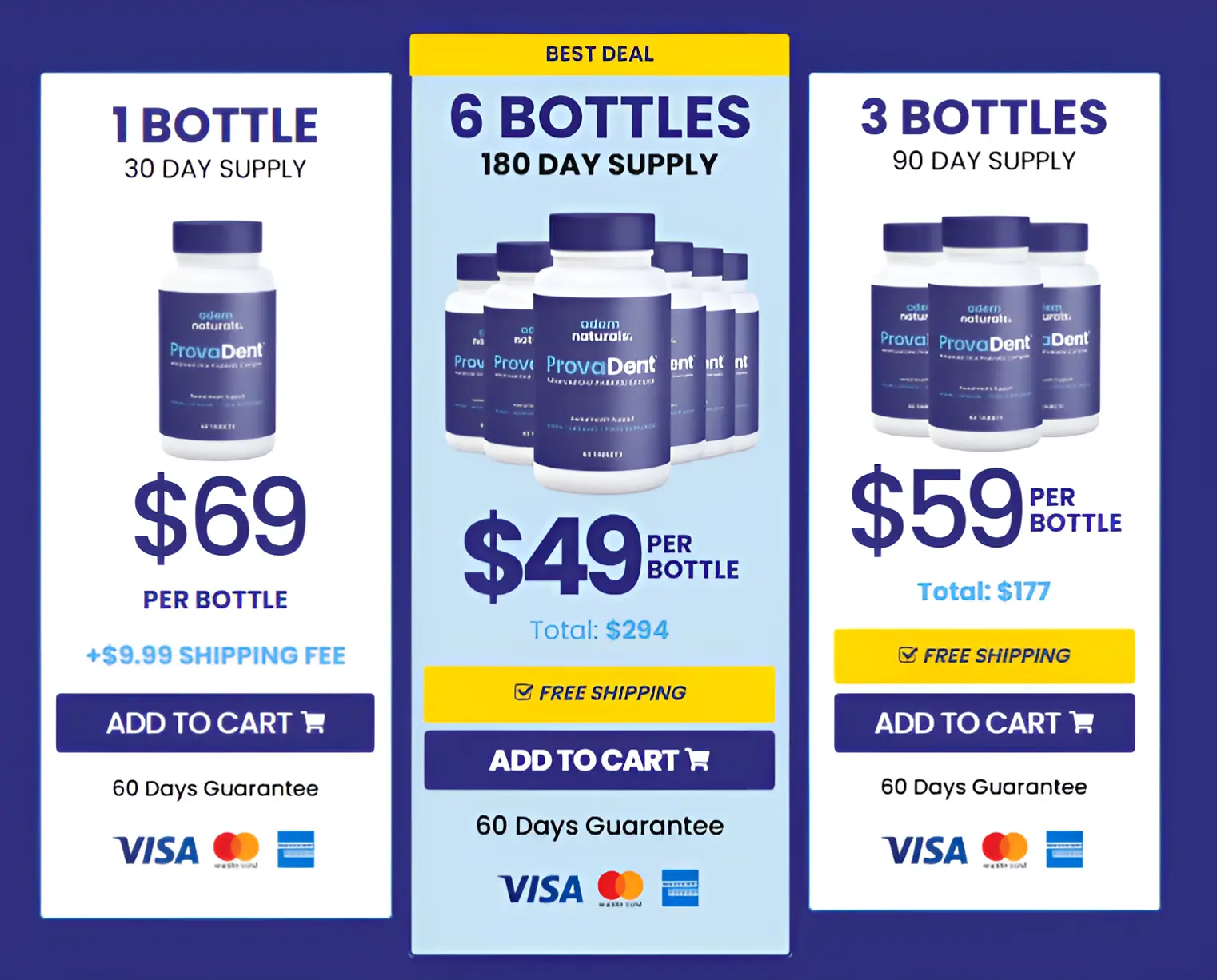 ProvaDent pricing